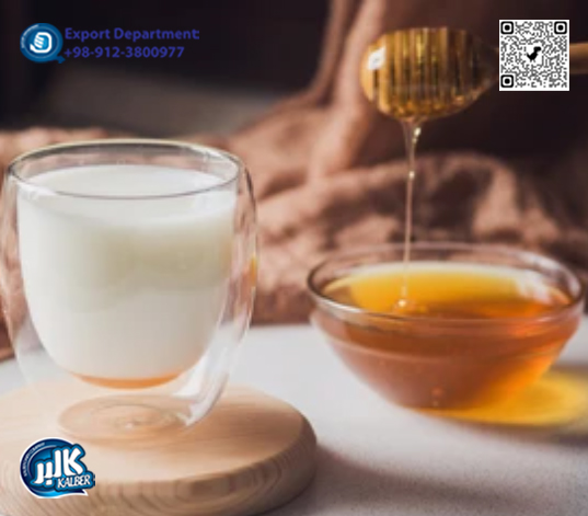 kalber High Quality UHT Honey Milk 200ml for sale and export from Iran
