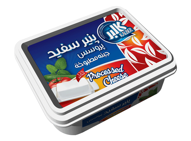 Kalber Processed Cheese produced in Iran