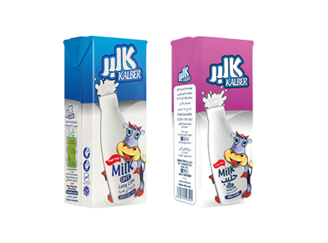 Kalber UHT Milk from Iran